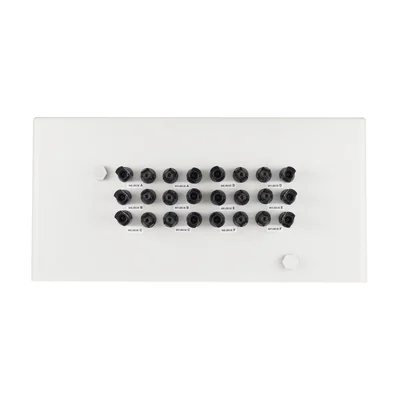 Quadro ermetico di connessione DCAC IP66 EMITER con scaricatore di sovratensione DC Dehn 1000V tipo 2 6 x stringa fotovoltaica 6 x MPPT Scaricatore di sovratensione AC Dehn tipo 2 100A 3-F FR 100A