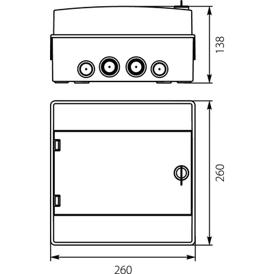 Quadro ermetico RH-8