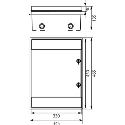 Quadro ermetico RHp-24/ZB