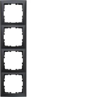 Quadruple frame - MATTE ANTHRACITE