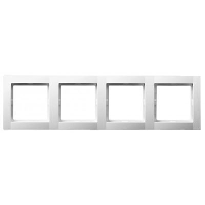 Quadruple white frame, fiorena