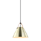 QUANTO Lampada a sospensione E27 IP20 ottone