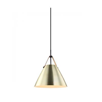QUANTO Lampada a sospensione E27 IP20 ottone