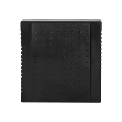 QUARTO AC, двотональний електромеханічний дротяний дзвінок, 230 В, чорний