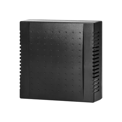 QUARTO AC, two-tone electromechanical wired bell, 230V, black