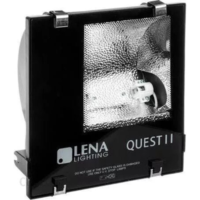 QUEST II Floodlight 230V 70W black asymmetric
