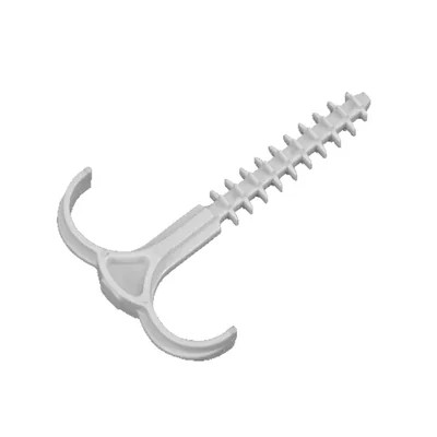 Quick hook mounting bracket USMH-25 BIS (25 pcs.) white