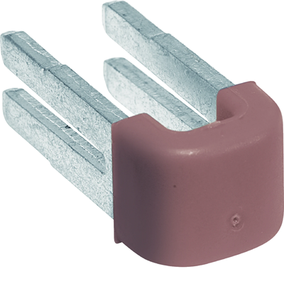 QuickConnect phase connection bridges, brown, set = 10 pcs.