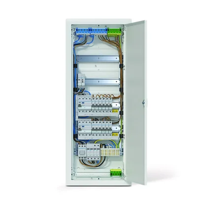 QuickConnect phase terminal block, brown, 3x16 +11x4 mm2, width 60 mm