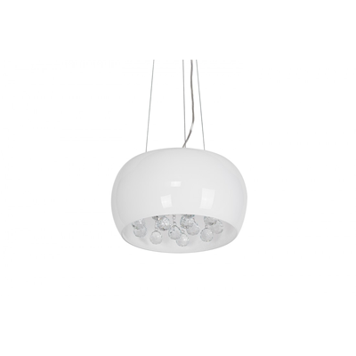 QUINCE 40 White hanging lamp