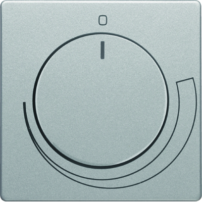 Q.x Aluminum front plate with knob for speed controller