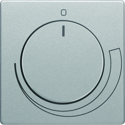 Q.x Aluminum front plate with knob for speed controller