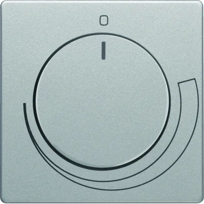 Q.x Aluminum front plate with knob for speed controller