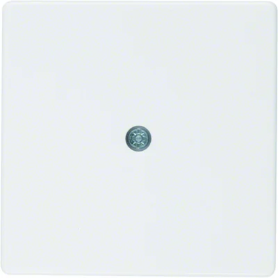 Q.x Front plate for cable connection, white
