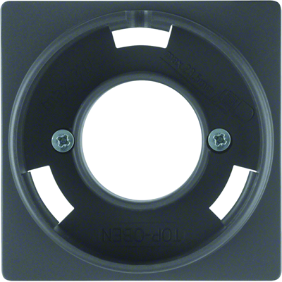 Q.x Front plate for E14 light indicator anthracite