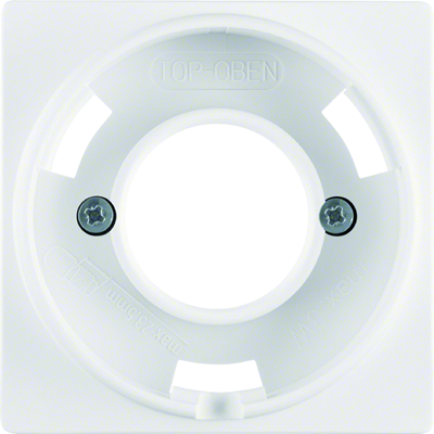 Q.x Front plate for E14 light indicator white