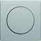 Q.x Frontale con manopola per dimmer rotativo in alluminio