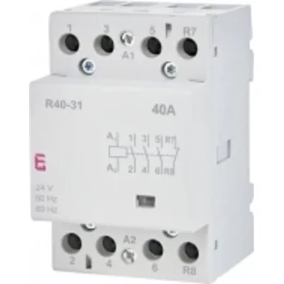 R 40-31 24V Modular contactor 40A 3 NO and 1 NC contacts (3 modules 4 poles)
