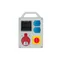 R-BOX 240 4S switchboard: 1x32A/5P, 2x250V, 1xL/P 40A, 400V, IP44