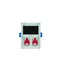 R-BOX 300BR 9S distribution board: 2x32A/5P, 2x250V, 400V, IP44