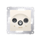 R-TV-DATA socket (module) cream