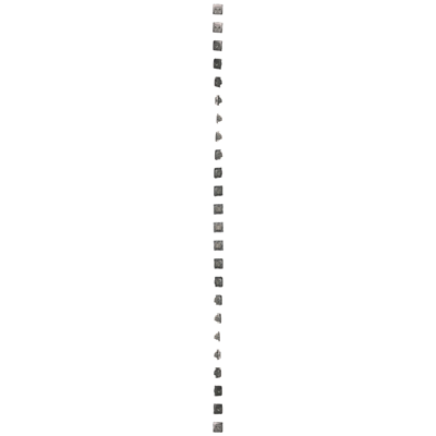R-TV-DATA socket (module) metallic stainless steel
