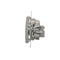 R-TV-DATA socket (module) silver (metallic)