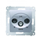 R-TV-DATA socket (module) silver (metallic)