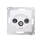 R-TV-DATA socket (module) white