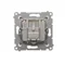 R-TV-SAT End-/Endantennendose (Modul) creme