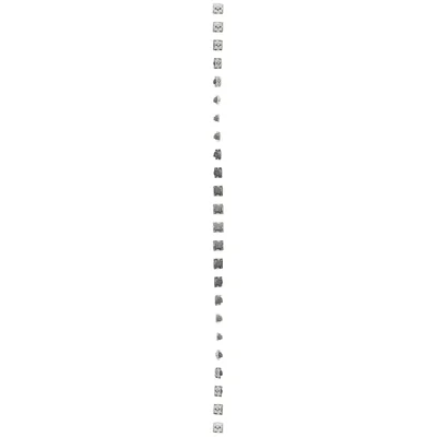 R-TV-SAT End-/Terminal-Antennendose (Modul) weiß