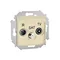 R-TV-SAT Endantennendose (Modul) beige