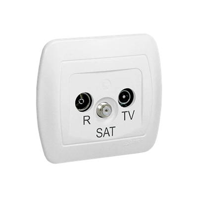 R-TV-SAT final antenna socket