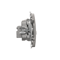 R-TV-SAT final antenna socket (module) satin (metallic)