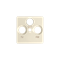 R-TV-SAT socket cover beige