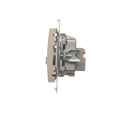 R-TV-SAT terminal/end antenna socket (module) gold (metallic)