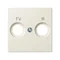 R-TV socket cover, beige