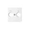 R-TV socket cover, white