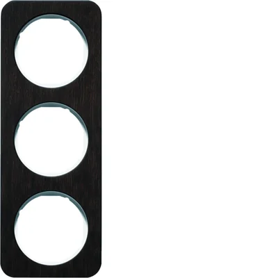 R.1 3-fach Eiche/weißer Rahmen