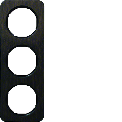 R.1 3-fold oak/black frame