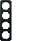 R.1 4-fold oak/black frame
