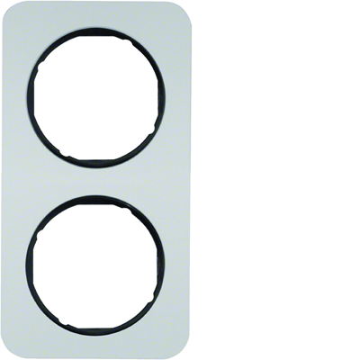 R.1 Aluminum/black double frame