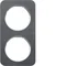 R.1 Cadre double ardoise/blanc