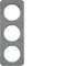 R.1 Ramka 3-krotna beton/biały