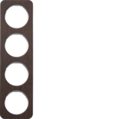 R.1 Ramka 4-krotna dąb/biały