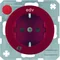 R.1 SCHUKO socket with red LED control