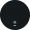 R.1/R.3 A switch with a lens and an imprint of the "light" symbol, glossy black