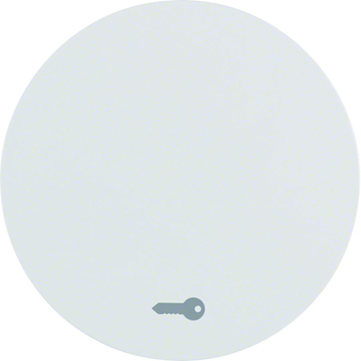 R.1/R.3 Button with "door" imprint, glossy white