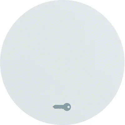 R.1/R.3 Button with "door" imprint, glossy white