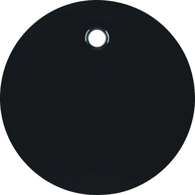 R.1/R.3 End plate for draw bar, glossy black